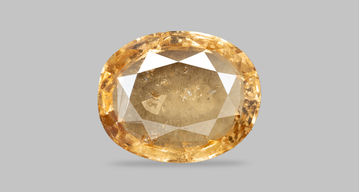 Natural Hessonite (Gomed) 5.79 Carats / 6.36 Ratti