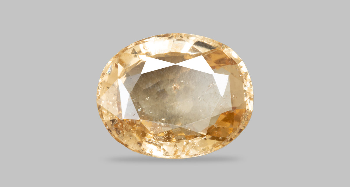 Natural Hessonite (Gomed) 6.31 Carats / 6.93 Ratti