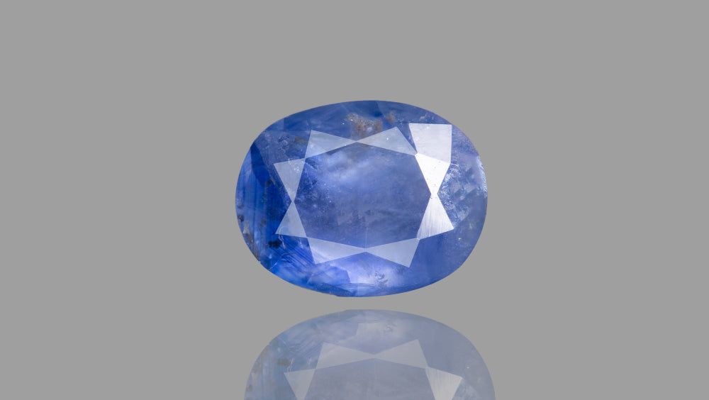 Kashmir Blue Sapphire (Neelam) 3.34 Carats / 3.67 Ratti