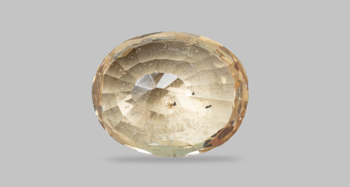Natural Hessonite (Gomed) 6.31 Carats / 6.93 Ratti