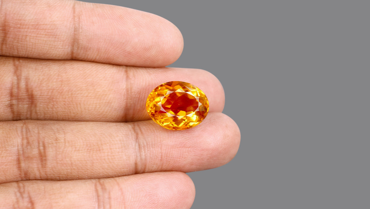 Citrine (Sunela) 15.26 Carats / 16.77 Ratti