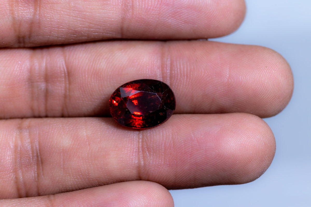 Sri-Lankan Hessonite (Gomed) 10.80 Carats / 11.87 Ratti