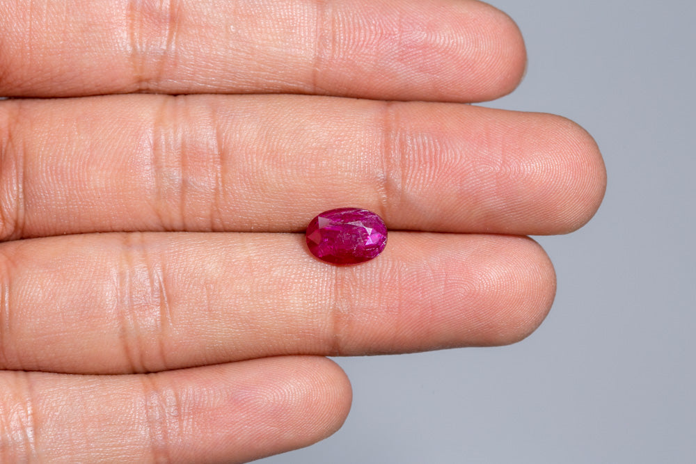 Mozambique Ruby (Manik) 3.00 Carats / 3.3 Ratti