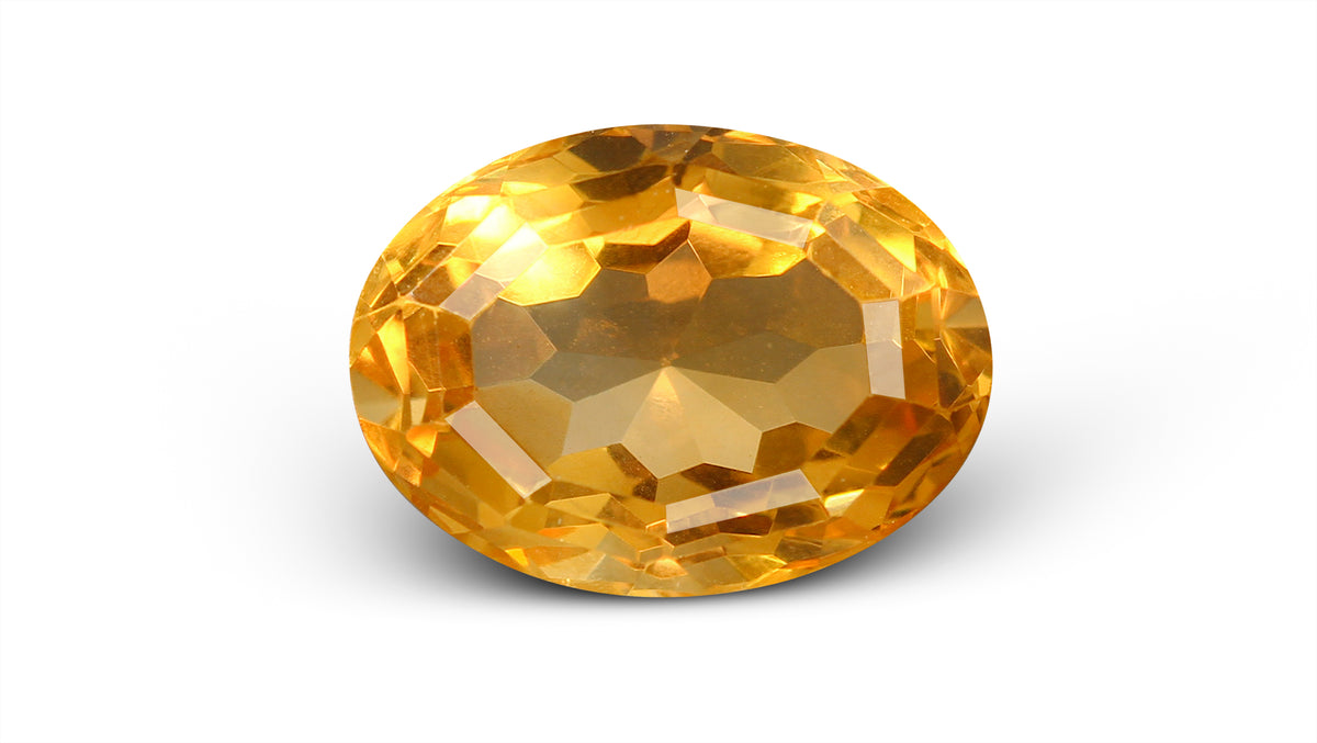Citrine (Sunela) 11.04 Carats / 12.13 Ratti
