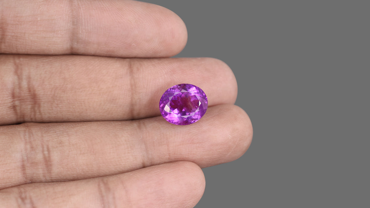 NATURAL AMETHYST 7.42 CARATS. / 8.15 Ratti