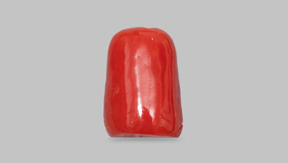 Ganesh Carving Red Coral 14.75 Carats / 16.21 Ratti