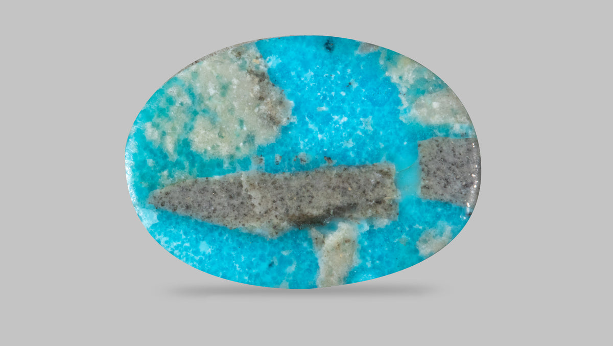 Irani Firoza (Turquoise) 8.91 Carats / 9.79 Ratti
