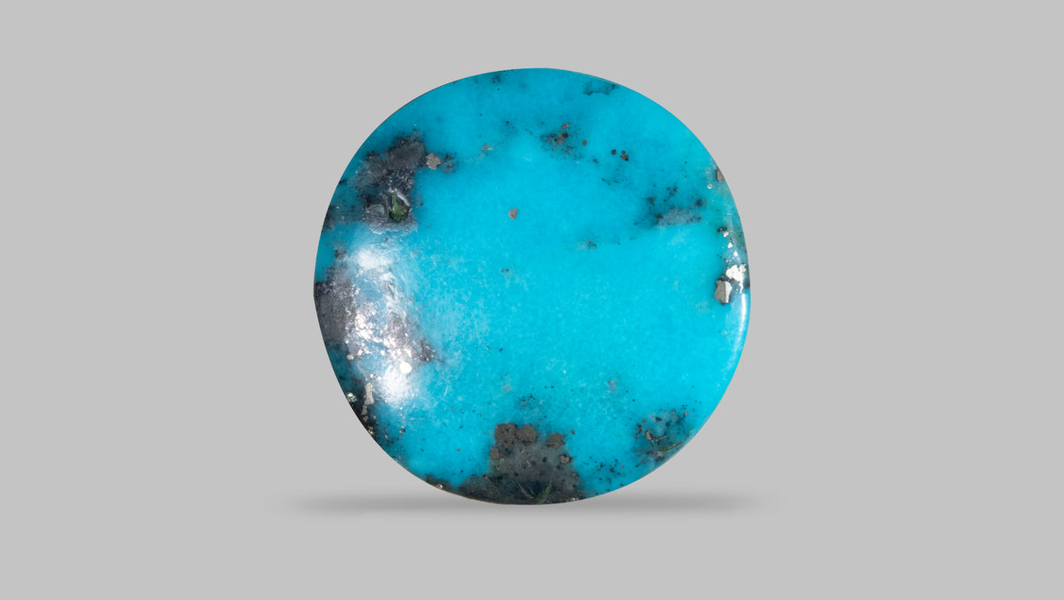 Irani Firoza (Turquoise) 17.69 Carats / 19.44 Ratti