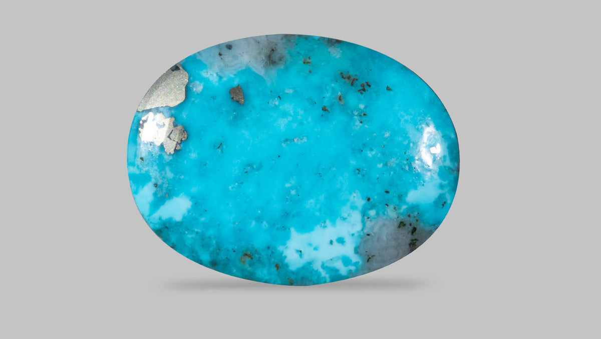 Irani Firoza (Turquoise) 15.18 Carats / 16.68 Ratti