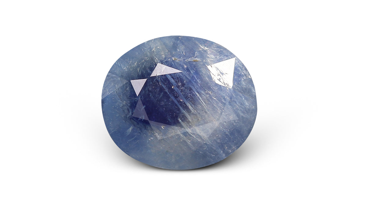 Kashmir Blue Sapphire (Neelam) 13.17 Carats / 14.47 Ratti
