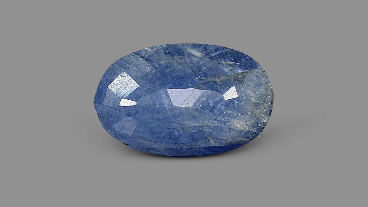 Kashmir Blue Sapphire (Neelam) 4.98 Carats / 5.47 Ratti