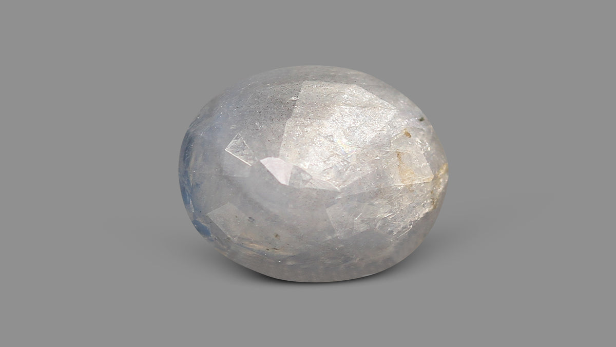 Kashmir Blue Sapphire (Neelam) 6.32 Carats / 6.95 Ratti