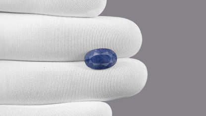 Natural Blue Sapphire 5.89 Carats / 6.37 Ratti
