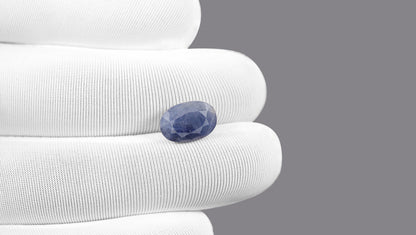Natural Blue Sapphire 5.54 Carats / 6.09 Ratti