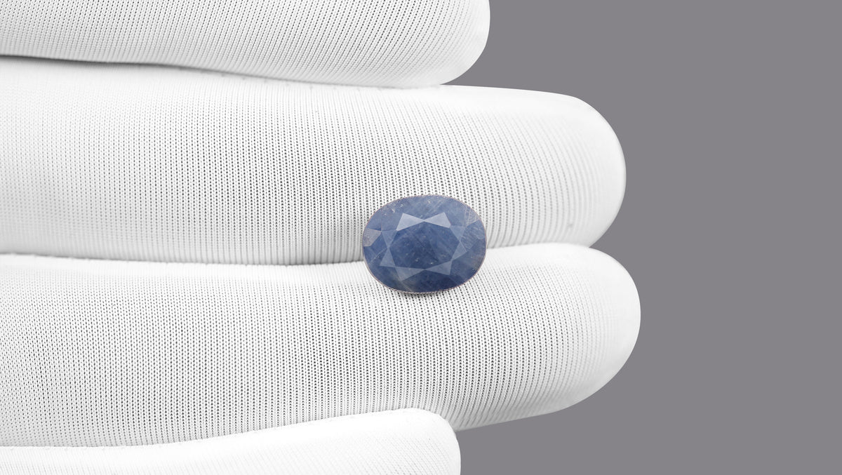 Natural Blue Sapphire 7.36 Carats / 8.09 Ratti