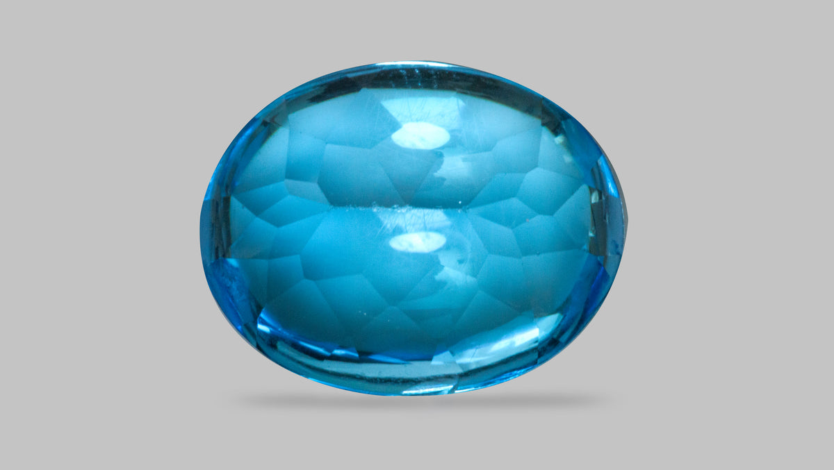 Natural Blue Topaz 8.89 Carats / 9.77 Ratti