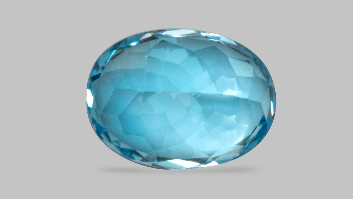 Natural Blue Topaz 16.95 Carats / 18.63 Ratti