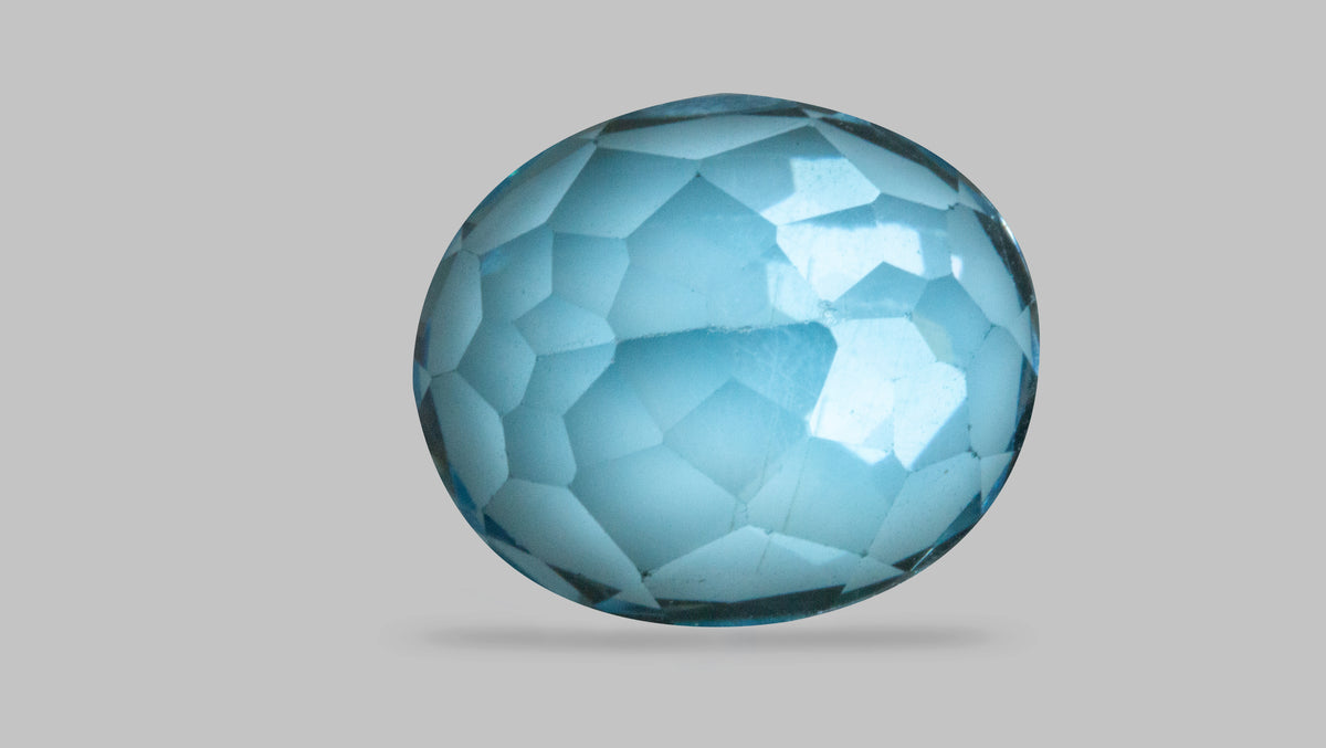 Natural Blue Topaz 9.83 Carats / 10 Ratti
