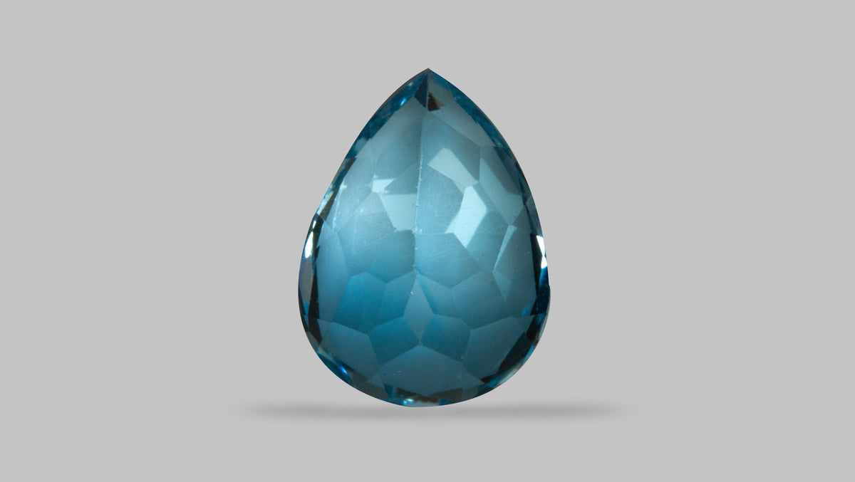 NATURAL BLUE TOPAZ 10.82 CARATS / 11.89 Ratti