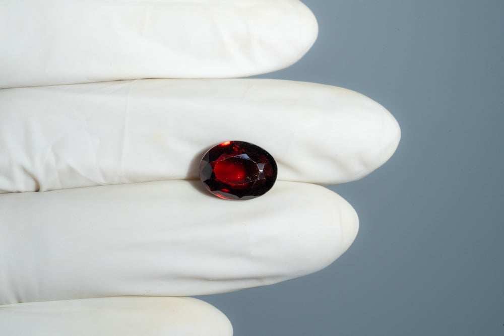 African Hessonite (Gomed) 7.72 Carats / 8.48 Ratti