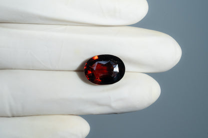 African Hessonite (Gomed) 13.03 Carats / 14.32 Ratti