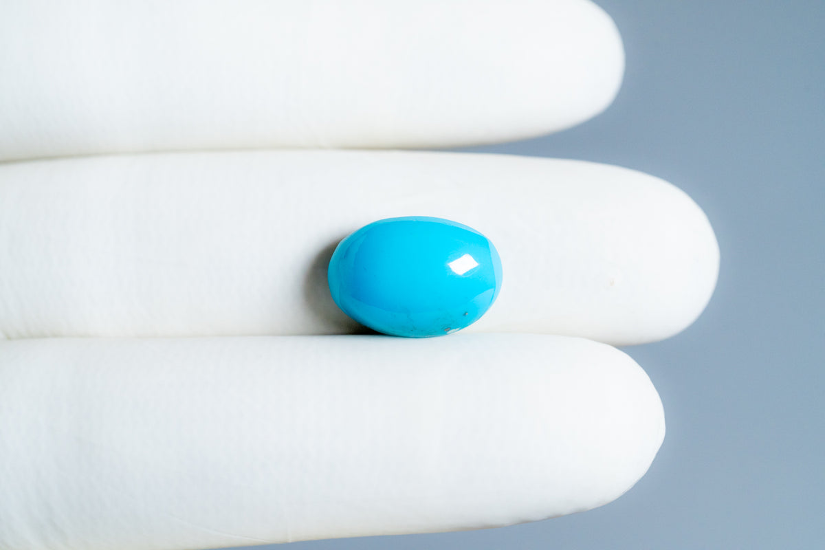 Irani Firoza (Turquoise) 7.21 Carats / 7.92 Ratti