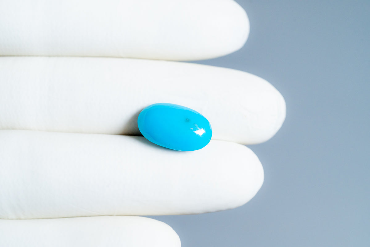 Irani Firoza (Turquoise) 6.15 Carats / 6.76 Ratti