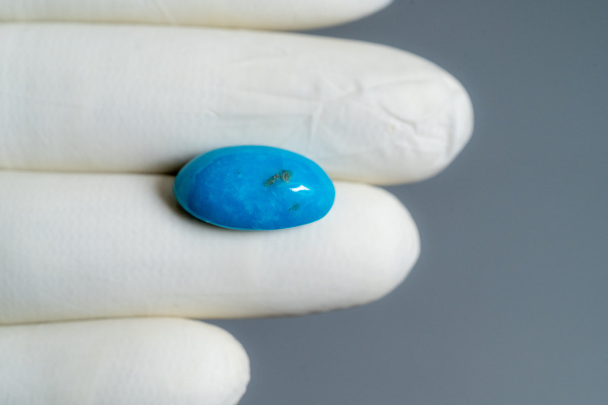Irani Firoza (Turquoise) 11.10 Carats / 12.2 Ratti