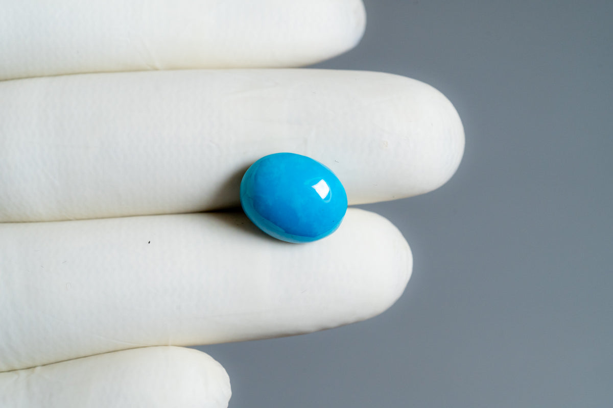 Irani Firoza (Turquoise) 8.39 Carats / 9.22 Ratti