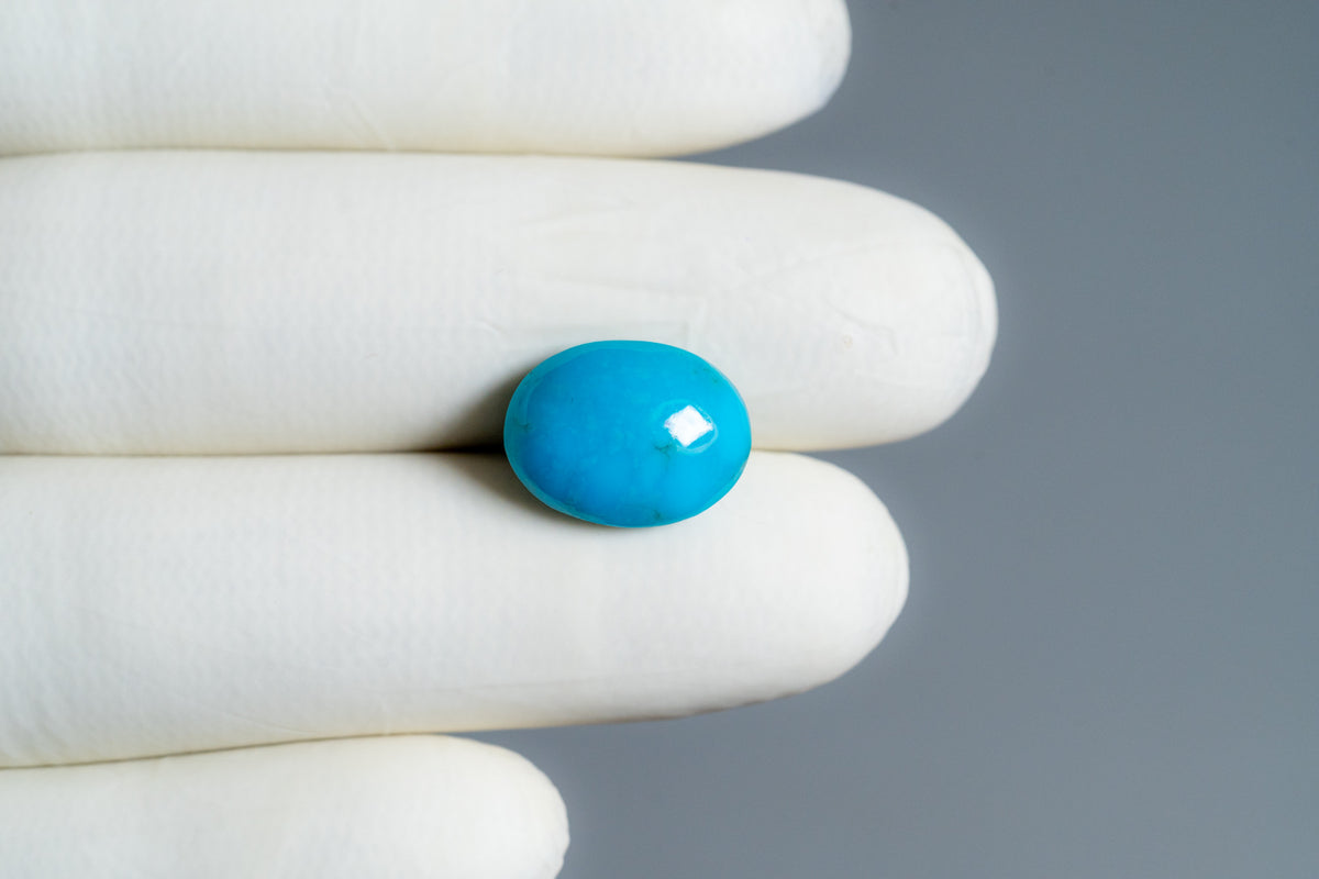 Irani Firoza (Turquoise) 6.22 Carats / 6.84 Ratti