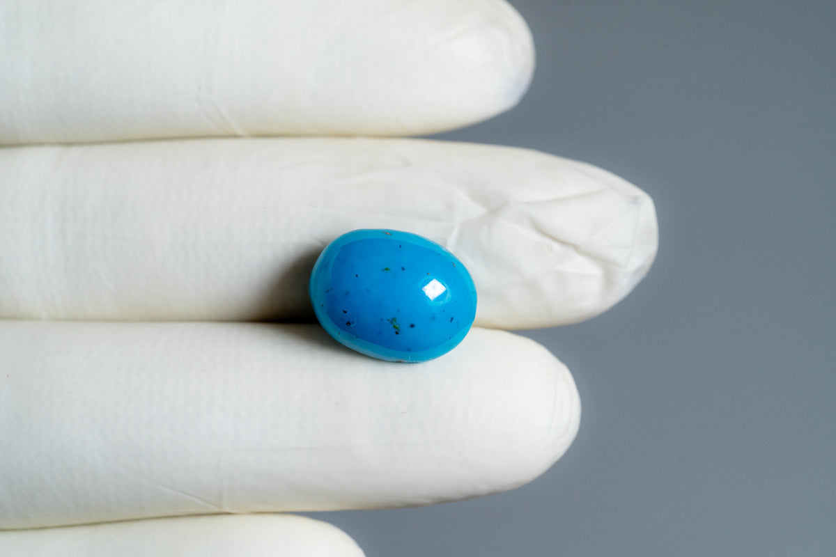 Irani Firoza (Turquoise) 10.39 Carats / 11.42 Ratti