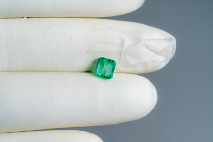 Zambian Emerald (Panna) 1.61 Carats / 1.77 Ratti