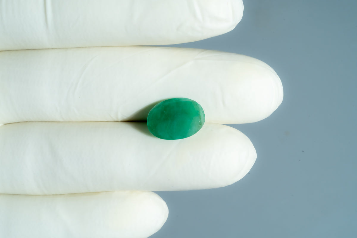 Zambian Emerald (Panna) 4.69 Carats / 5.15 Ratti