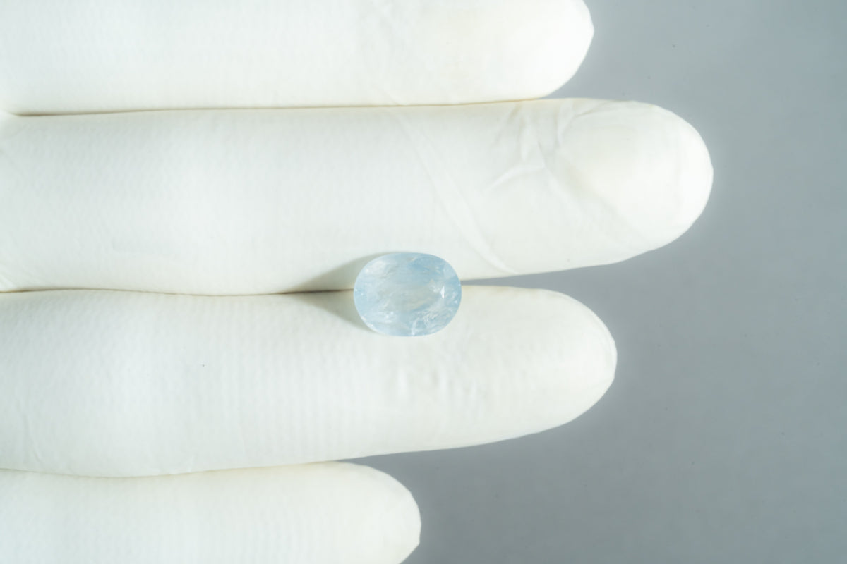 Natural Blue Sapphire 5.94 Carats / 6.53 Ratti