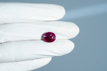 African Ruby (Manik) 6.38 Carats / 7.01 Ratti
