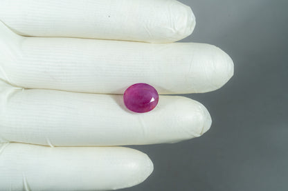 African Ruby (Manik) 6.64 Carats / 7.3 Ratti