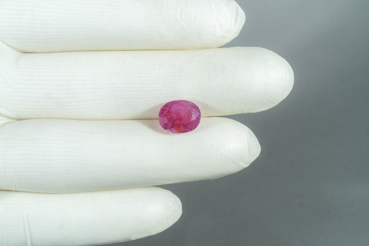 African Ruby (Manik) 6.57 Carats / 7.22 Ratti