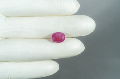 African Ruby (Manik) 6.57 Carats / 7.22 Ratti