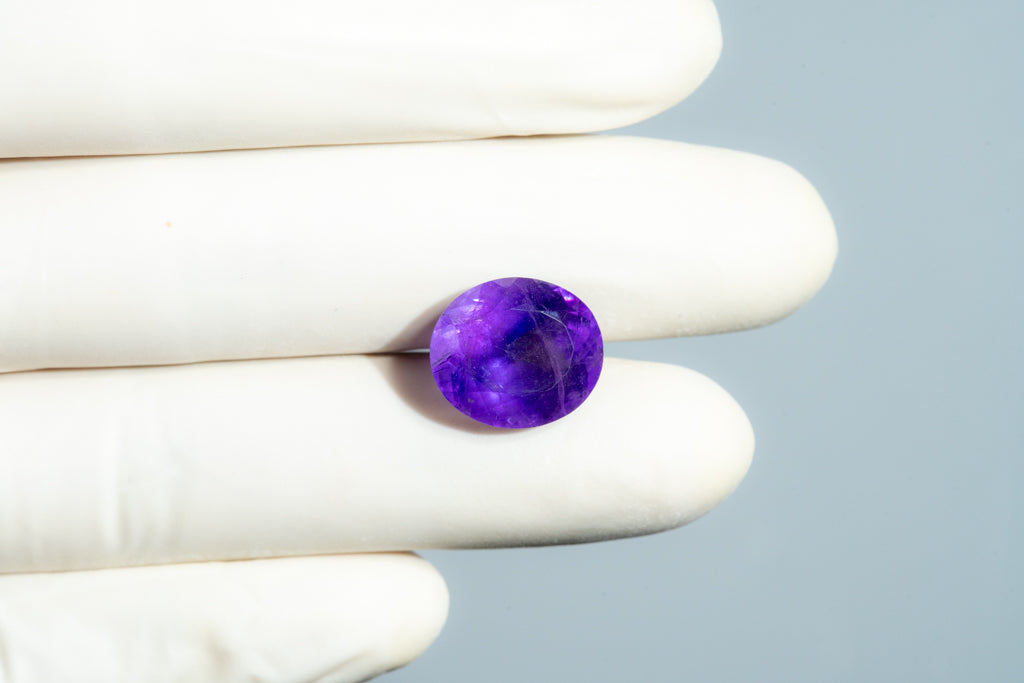 Natural Amethyst 11.59 Carats / 12.74 Ratti