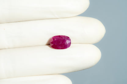 Madagascar Ruby (Manik) 5.63 Carats / 6.19 Ratti