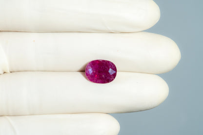 Madagascar Ruby (Manik) 6.71 Carats / 7.37 Ratti