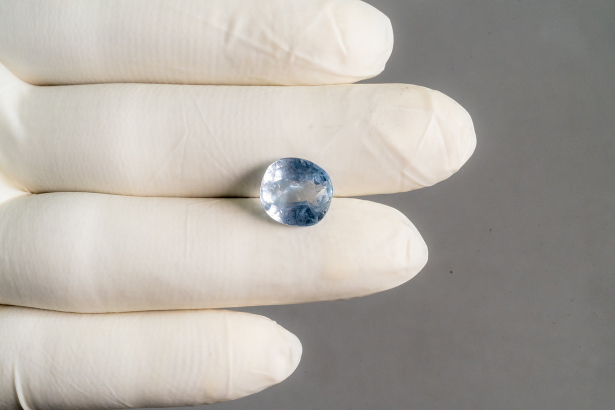 Natural Blue Sapphire 9.57 Carats / 10.52 Ratti