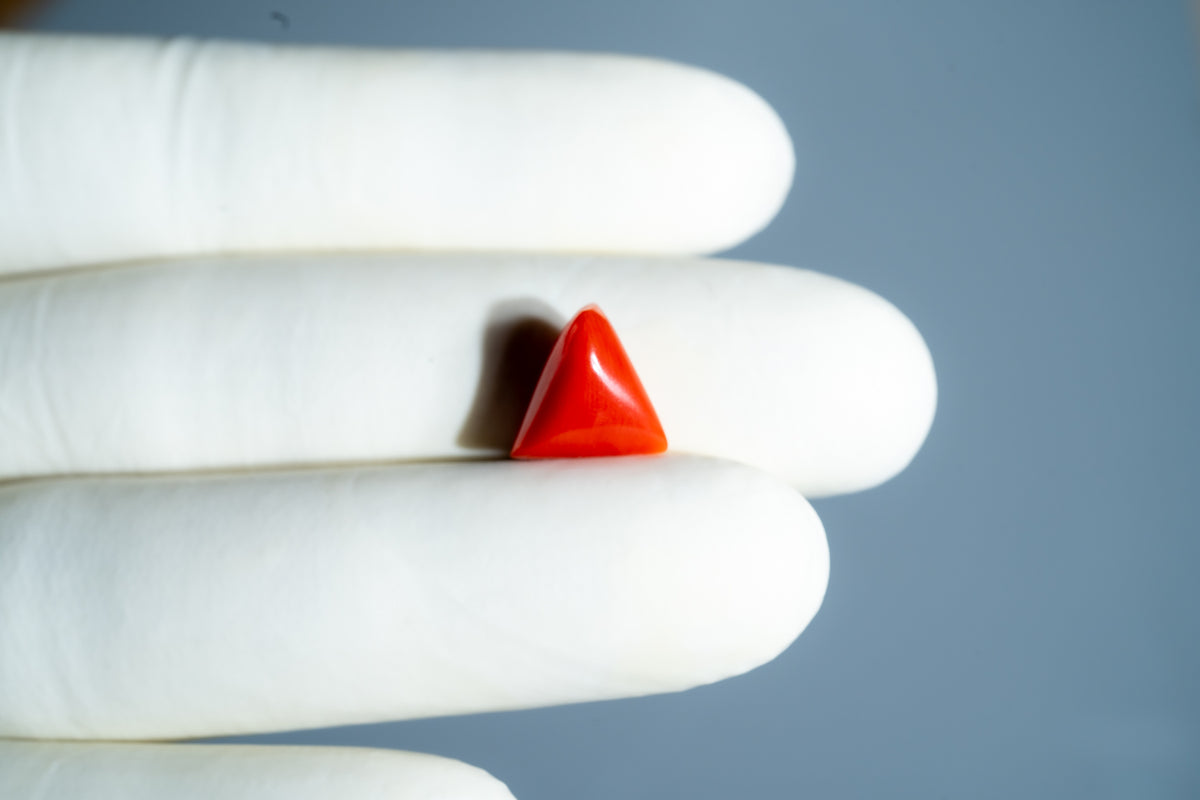 Italian Red Coral 5.15 Carats / 5.66 Ratti