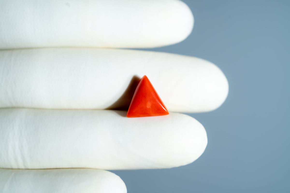 Italian Red Coral 5.14 Carats / 5.65 Ratti