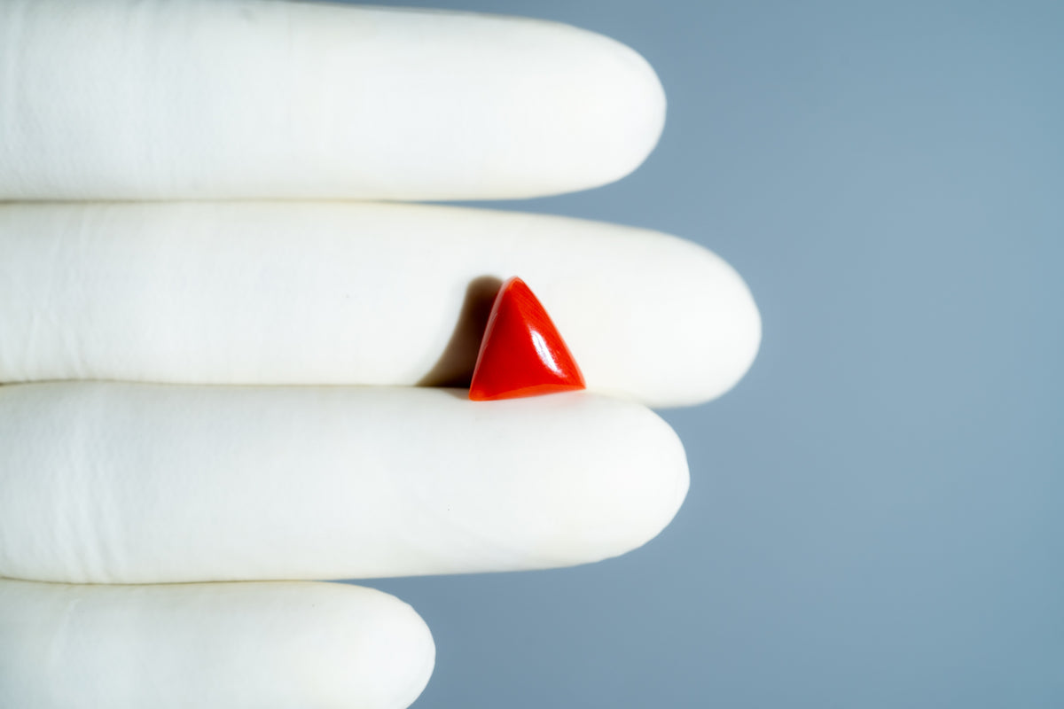 Italian Red Coral 5.34 Carats / 5.87 Ratti