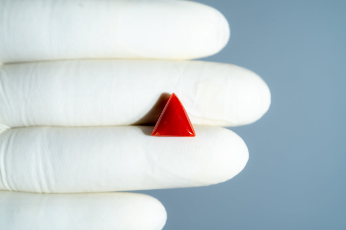 Italian Red Coral 5.26 Carats / 5.78 Ratti