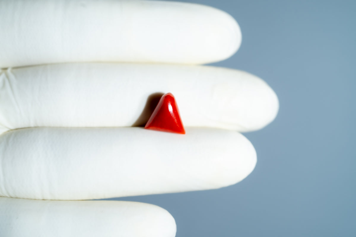 Italian Red Coral 5.04 Carats / 5.54 Ratti