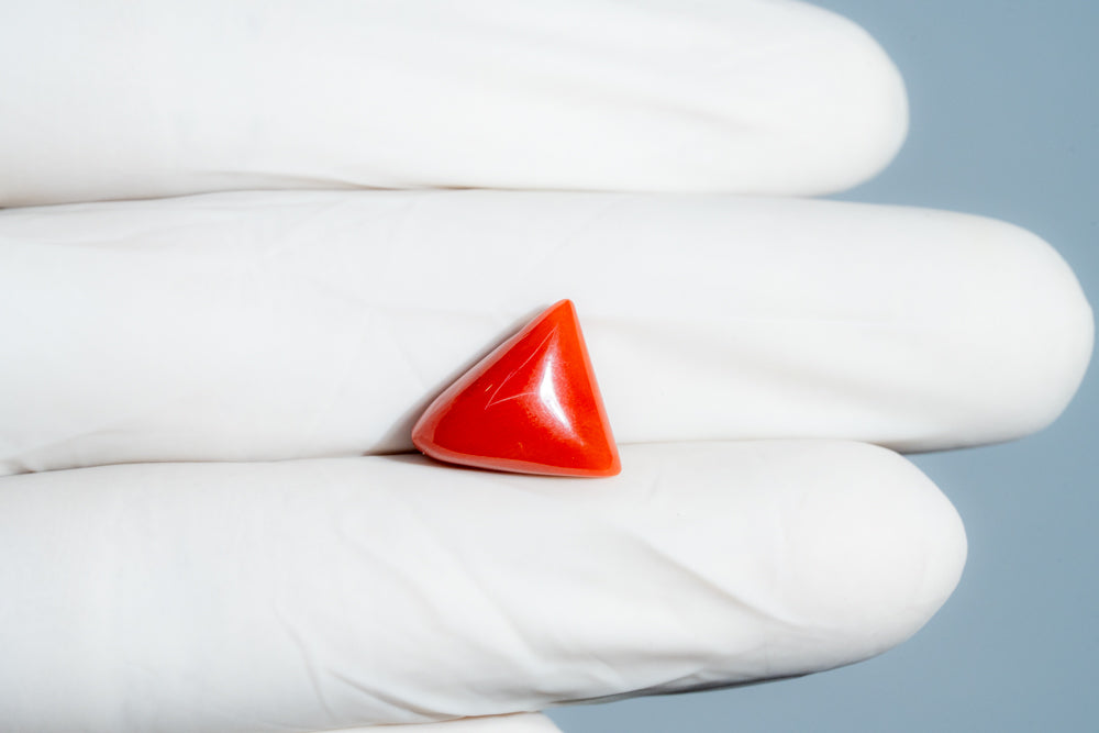 Italian Red Coral 6.42 Carats / 7.05 Ratti