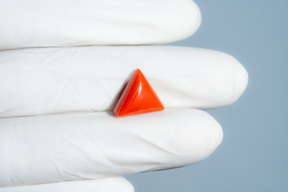 Italian Red Coral 6.48 Carats / 7.12 Ratti