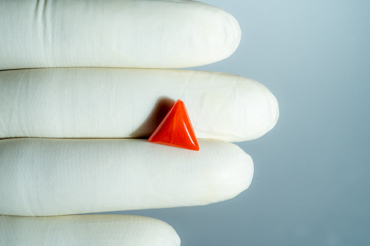 Italian Red Coral 6.05 Carats / 6.65 Ratti